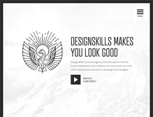 Tablet Screenshot of designskills.be